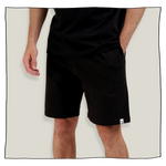 Essential Skull Printed Shorts in Black