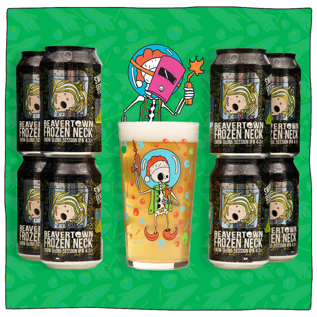 Frozen Neck - Snow Globe Session IPA Craft Beer Bundle