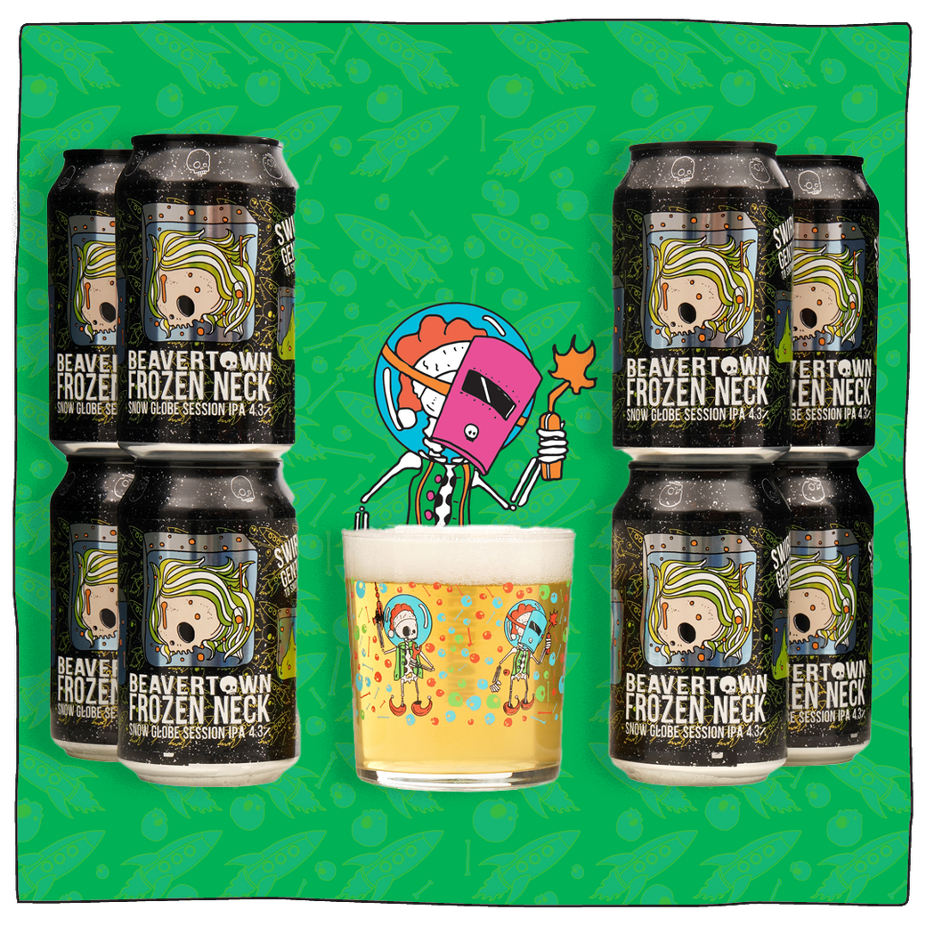 Frozen Neck - Snow Globe Session IPA Craft Beer Bundle