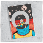 Gamma Helmet - A2 Art Print