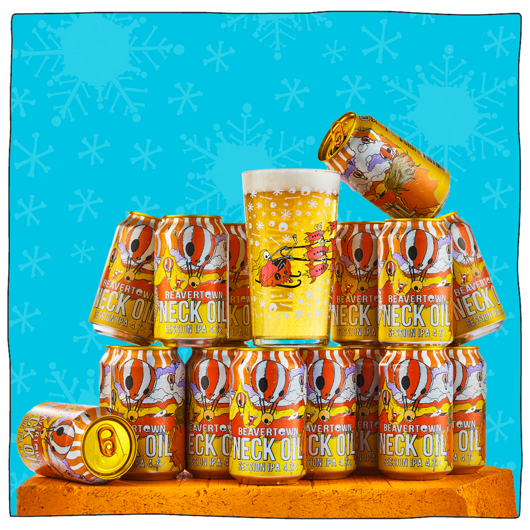 Neck Oil Ultimate Xmas Beer and Glass Bundle