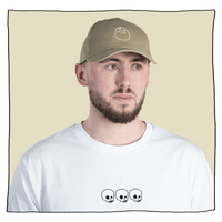 Skull Cap in Hazy Beige