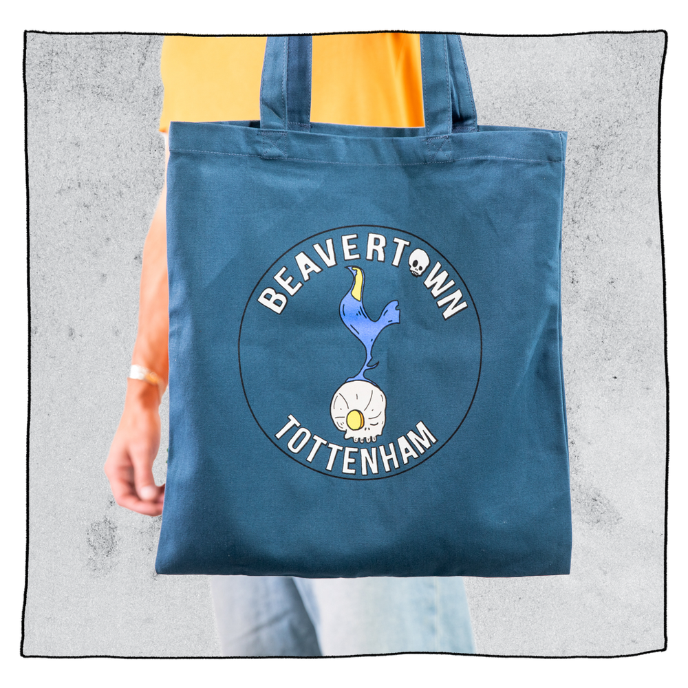 Beavertown x SPURS Tote Bag in Blue