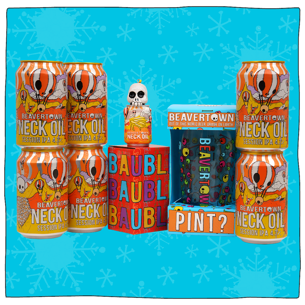 Beavertown Craft Beer Neck Oil Xmas Bundle