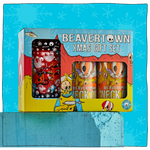 Neck Oil Beer, Glass & Sock Xmas Gift Set