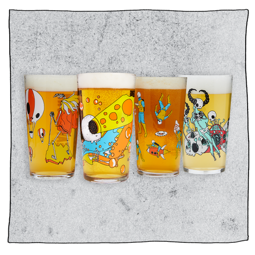 Beavertown Ceramic Coaster Set | Beavertown Brewery