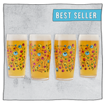 Psychedelic Pint Glass Set