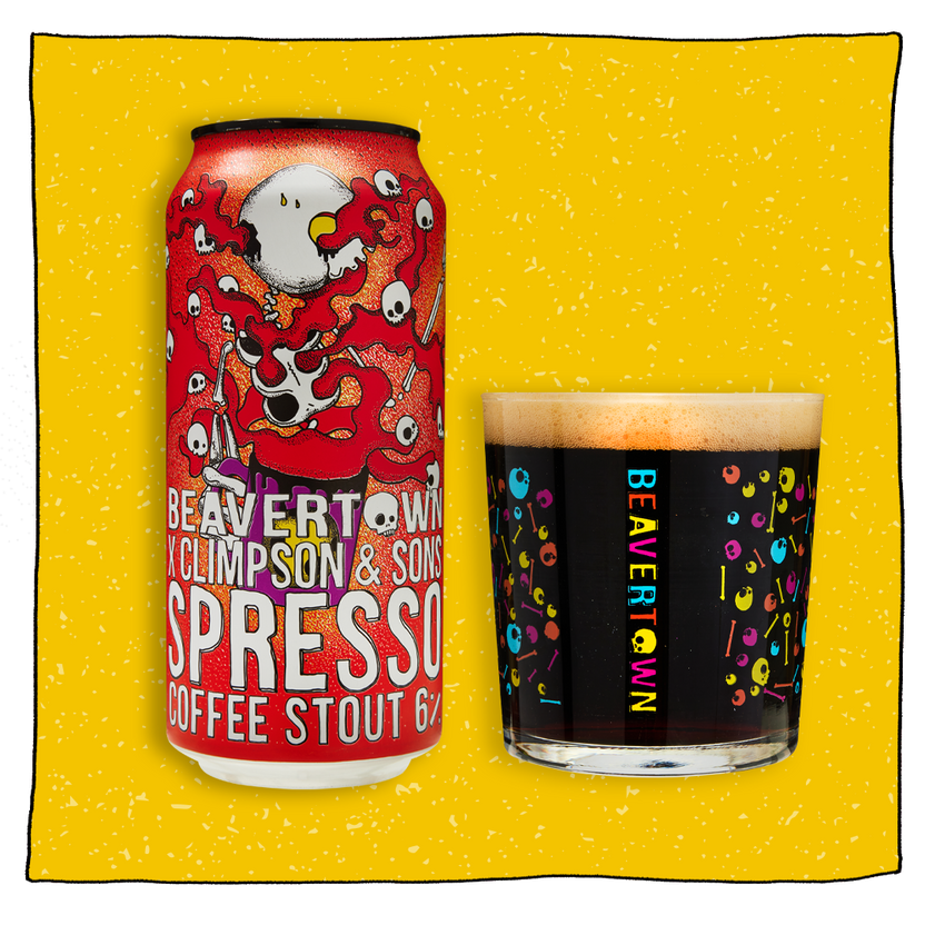 Spresso Coffee Stout Beer 440ml Beavertown Brewery