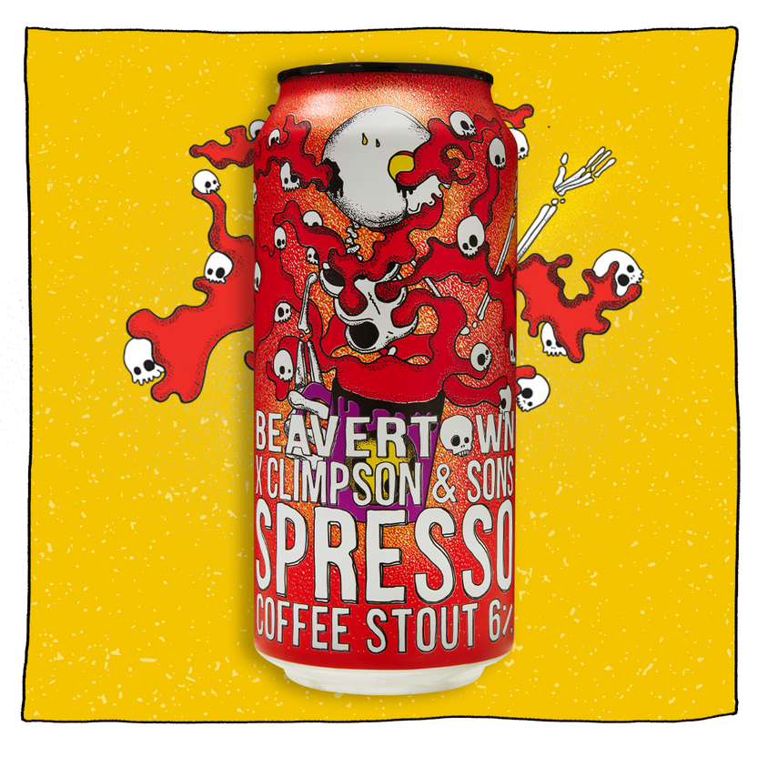Spresso Coffee Stout Beer 440ml Beavertown Brewery