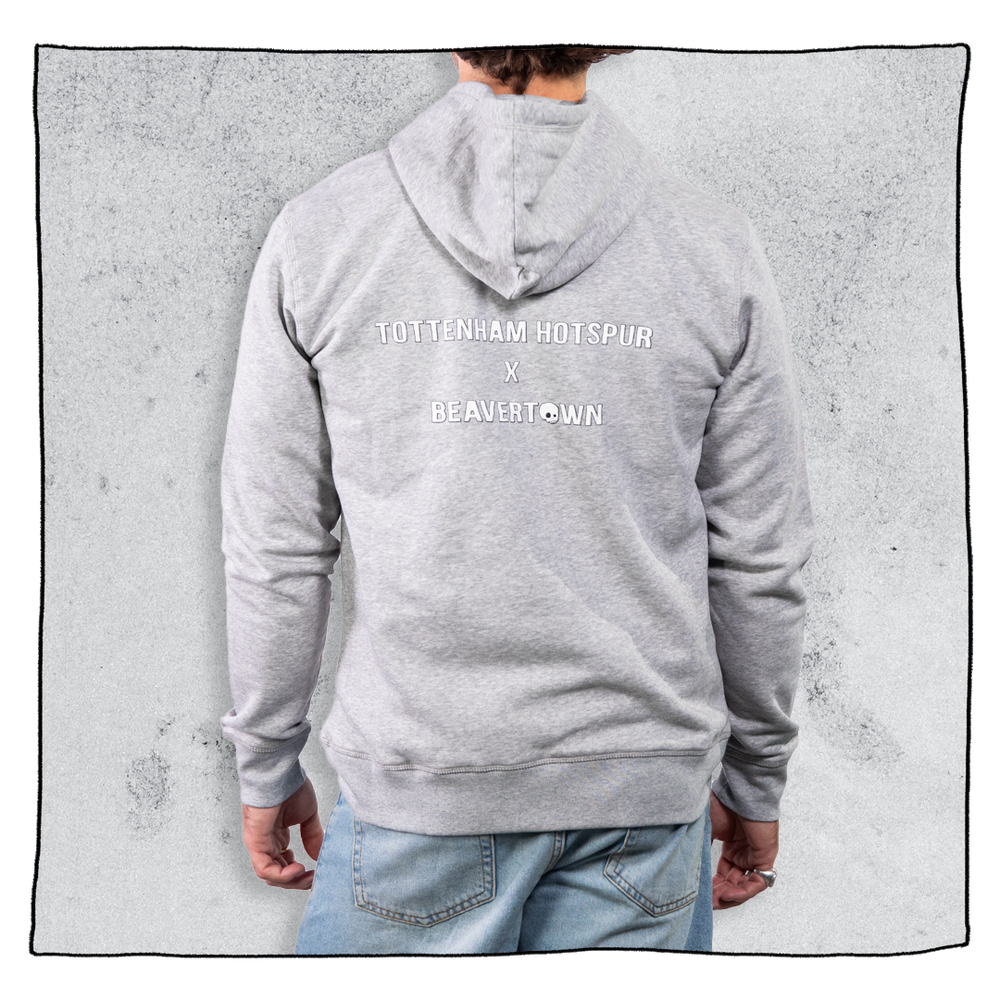 Beavertown x SPURS Hoodie in Grey Beavertown Brewery
