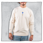 Beavertown x SPURS Back Print Sweatshirt in Off-White