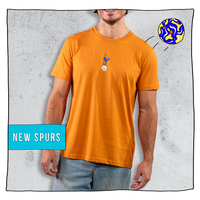 Beavertown x SPURS Back Print T-Shirt in Orange