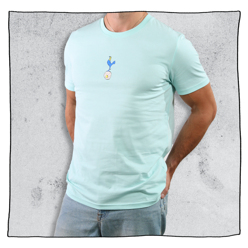 Beavertown x SPURS Back Print T Shirt in Teal Beavertown Brewery