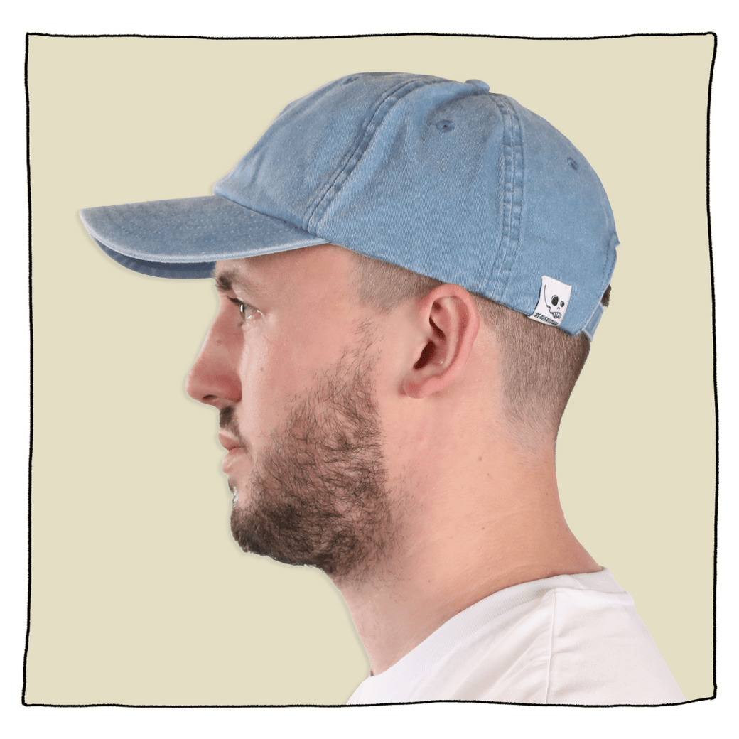 Vintage Cap in Blue Denim