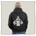 Vintage Gamer Hoodie in Grey