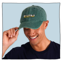 Vintage Cap in Washed Green