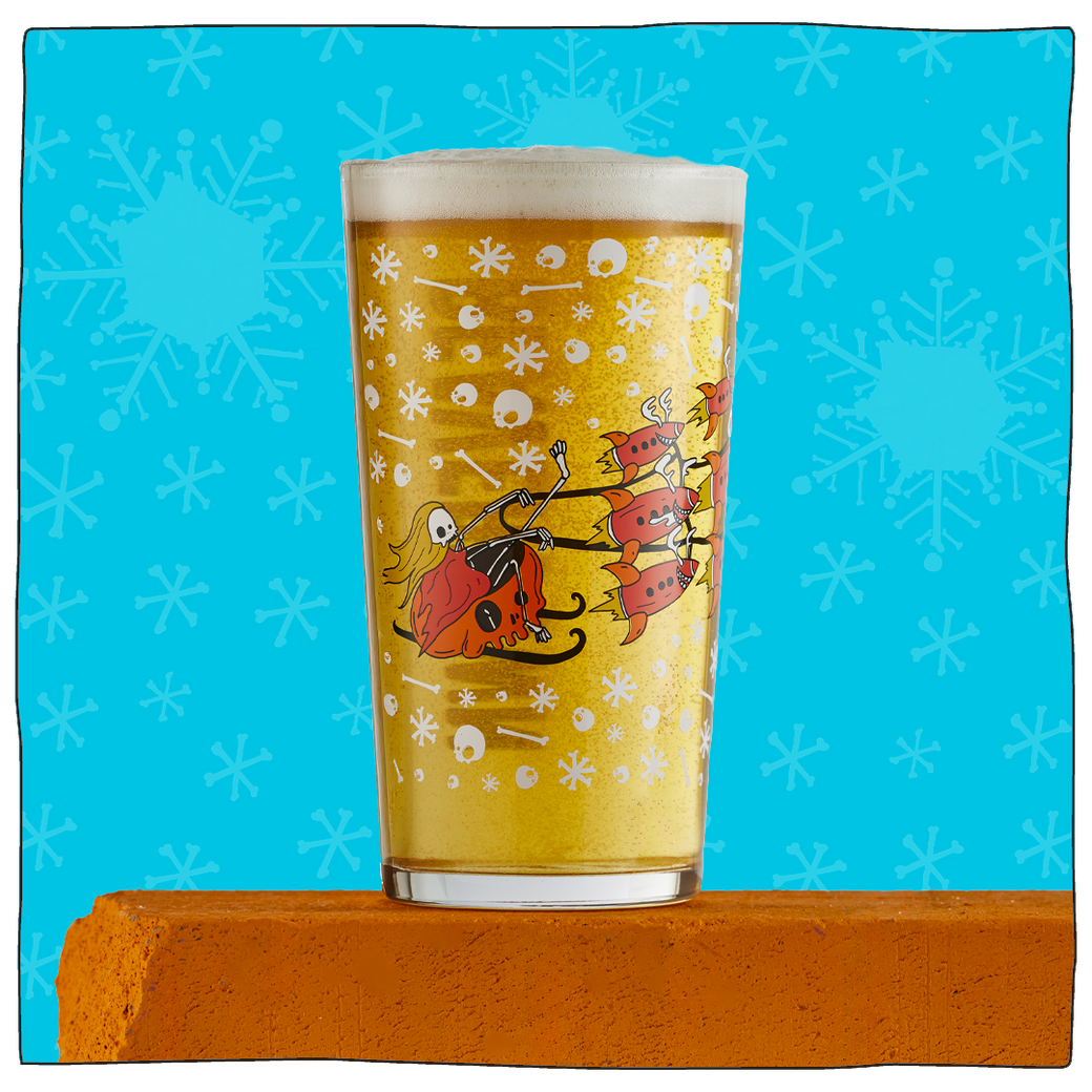 Xmas Pint Glass 2025