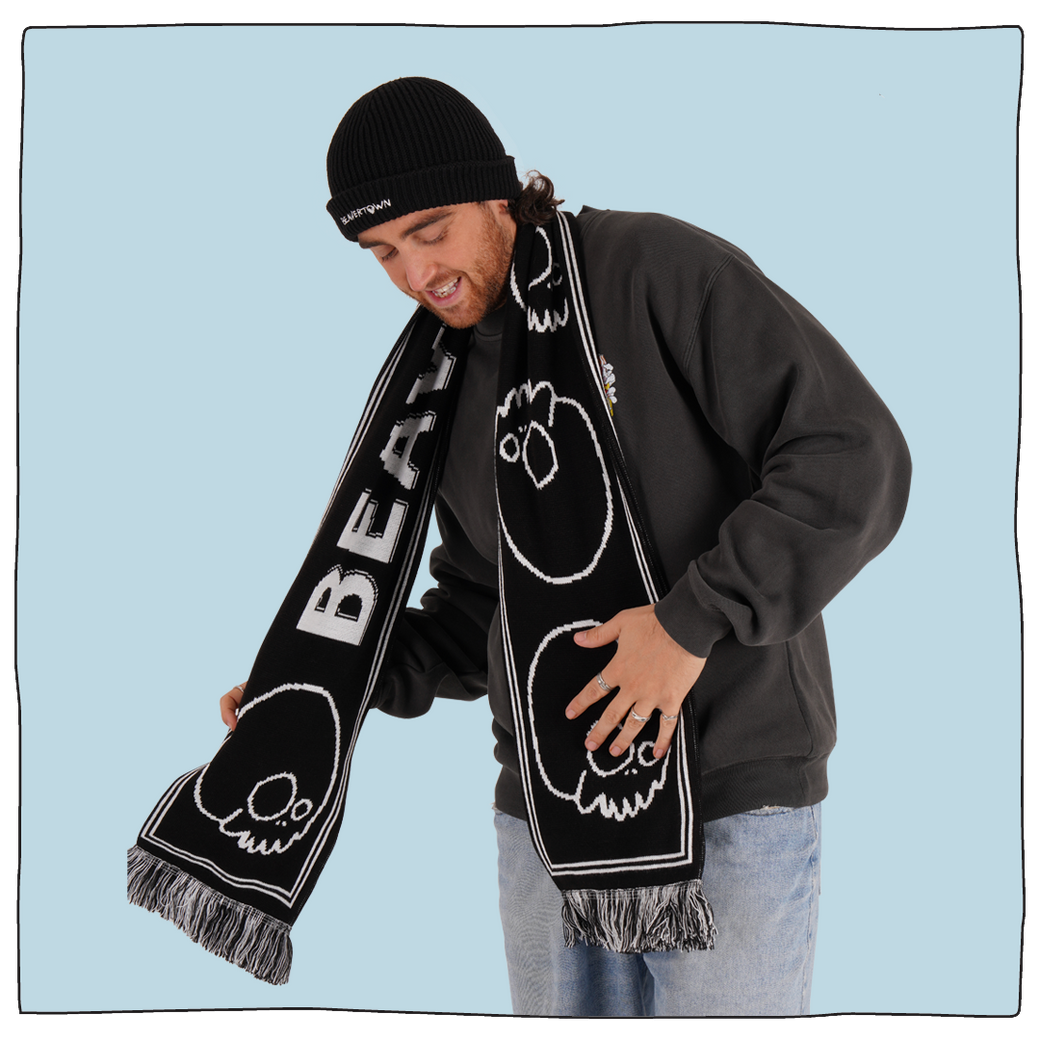 Beavertown Skull Logo Scarf