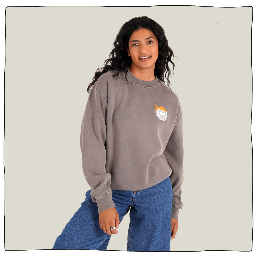 Burnout Crew Sweatshirt