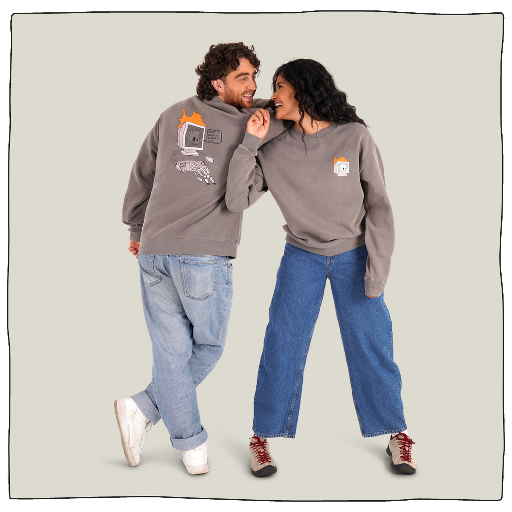 Burnout Crew Sweatshirt