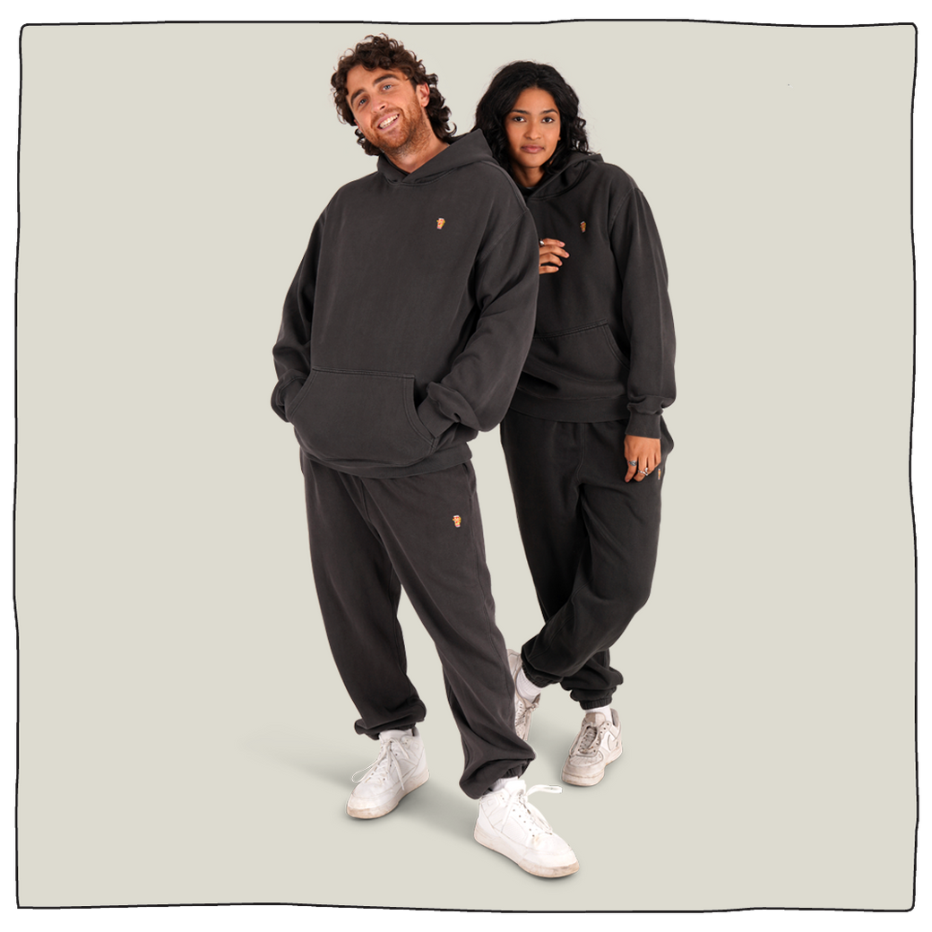 Mini Pint Relaxed Jogger - Faded Black