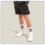 Mini Pint Jersey Shorts - Faded Black
