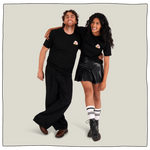 Neck Oil Can Pocket T-Shirt