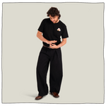 Neck Oil Can Pocket T-Shirt