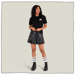 Neck Oil Can Pocket T-Shirt