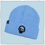 Beavertown Skull Beanie in Blue