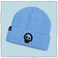 Beavertown Skull Beanie in Blue