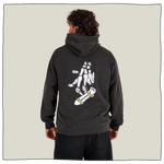 Tech Deck Skater Hoodie in Black