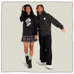 Tech Deck Skater Hoodie in Black