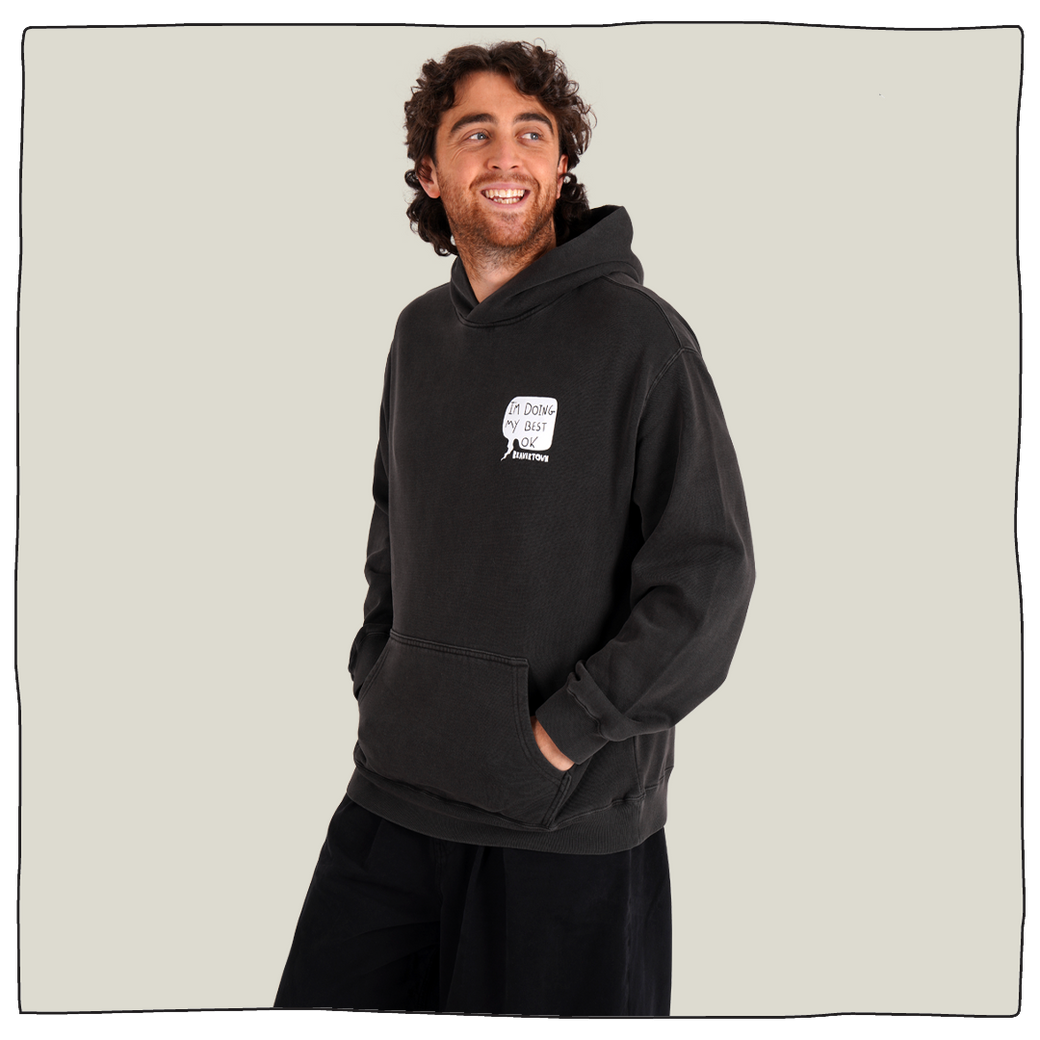 Tech Deck Skater Hoodie in Black