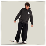 Tech Deck Skater Hoodie in Black