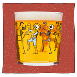 Halloween Tumbler Glass
