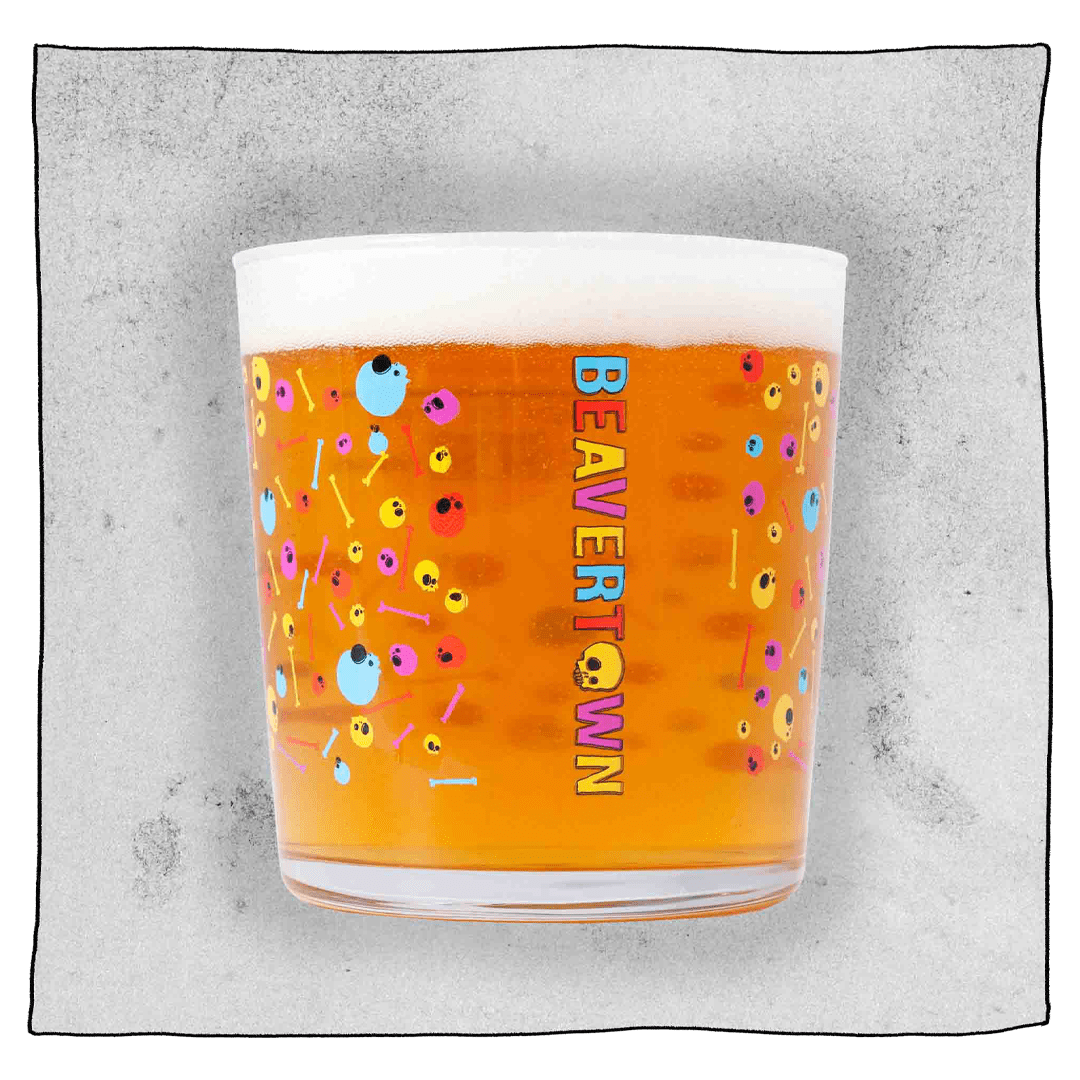Psychedelic Skull Tumbler